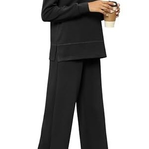 FARALIZA  Women's Lounge Sets: Cozy Sweatshirt and Wide Leg Tracksuit